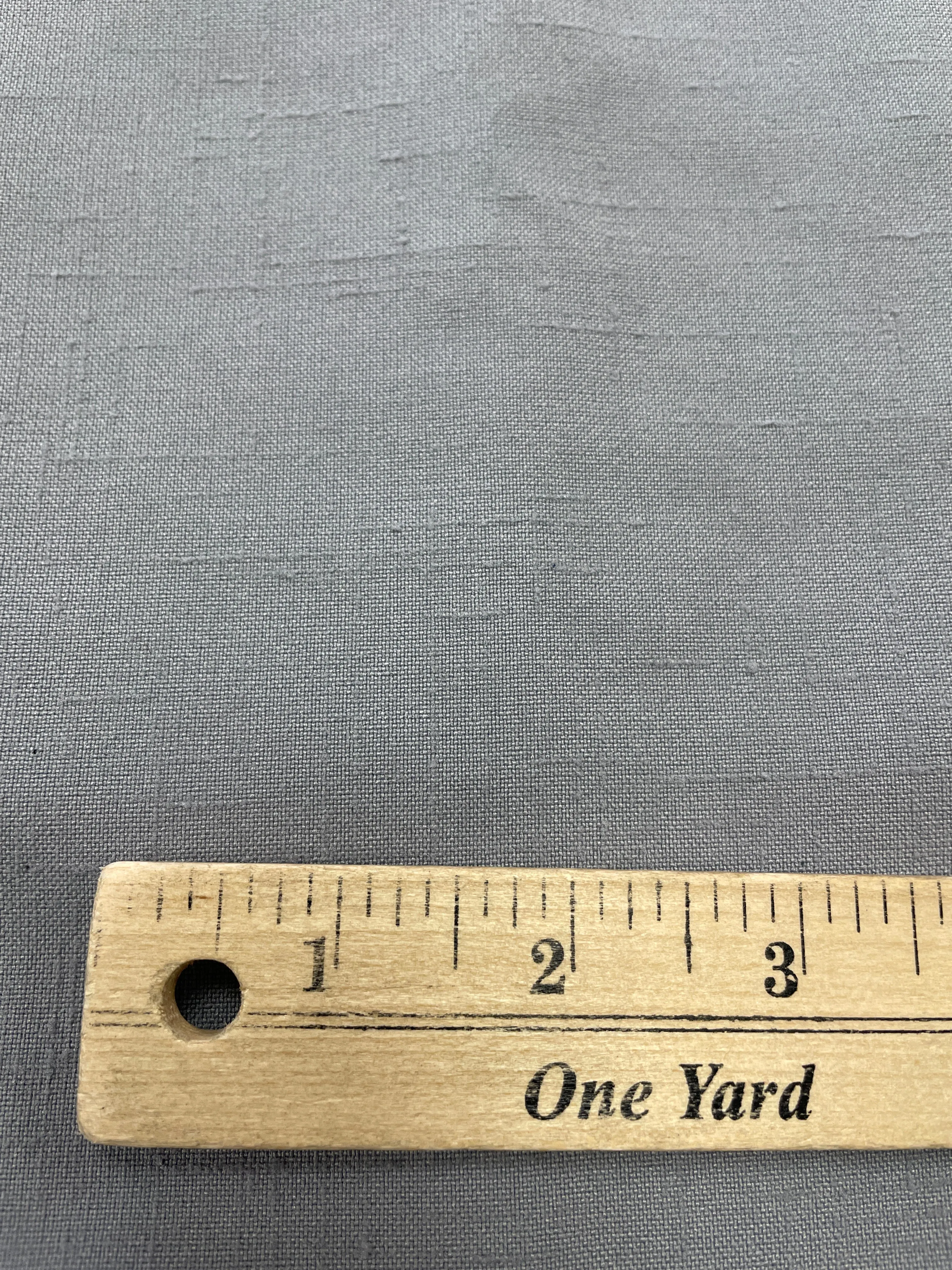2 3/8 YD Polyester with "Linen" Weave - Gray