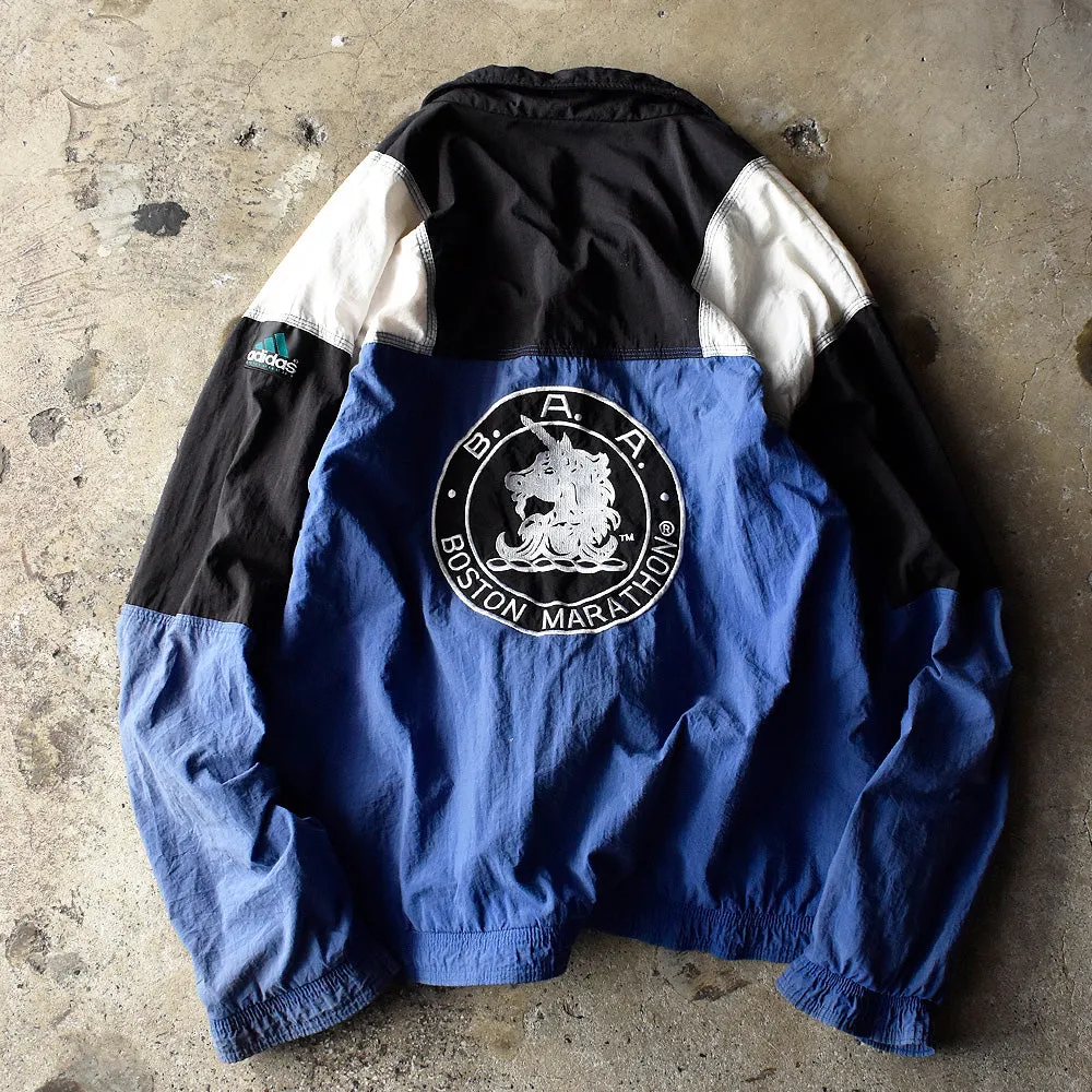 90's adidas EQUIPMENT “Boston Marathon” ナイロンジャケット 240401