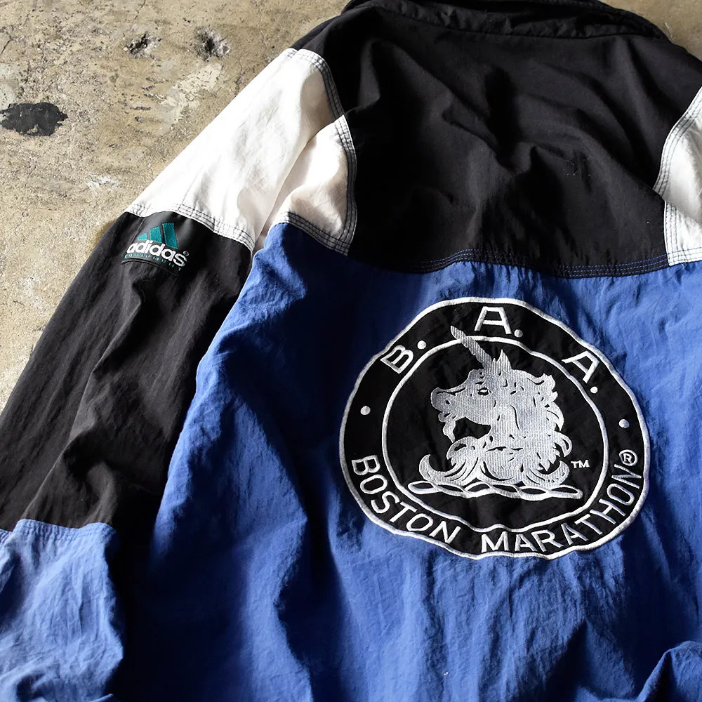 90's adidas EQUIPMENT “Boston Marathon” ナイロンジャケット 240401