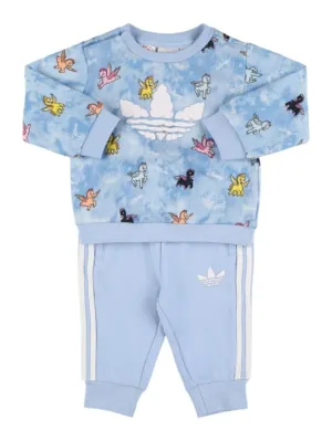 adidas Originals   Walt Disney cotton sweatshirt &amp; pants 