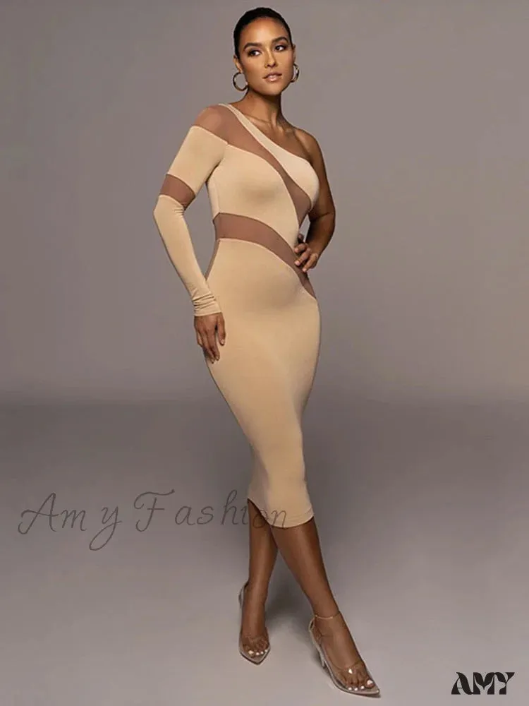 Amy Fashion - Party Club Elegant Streetwear Sexy Slim Dress