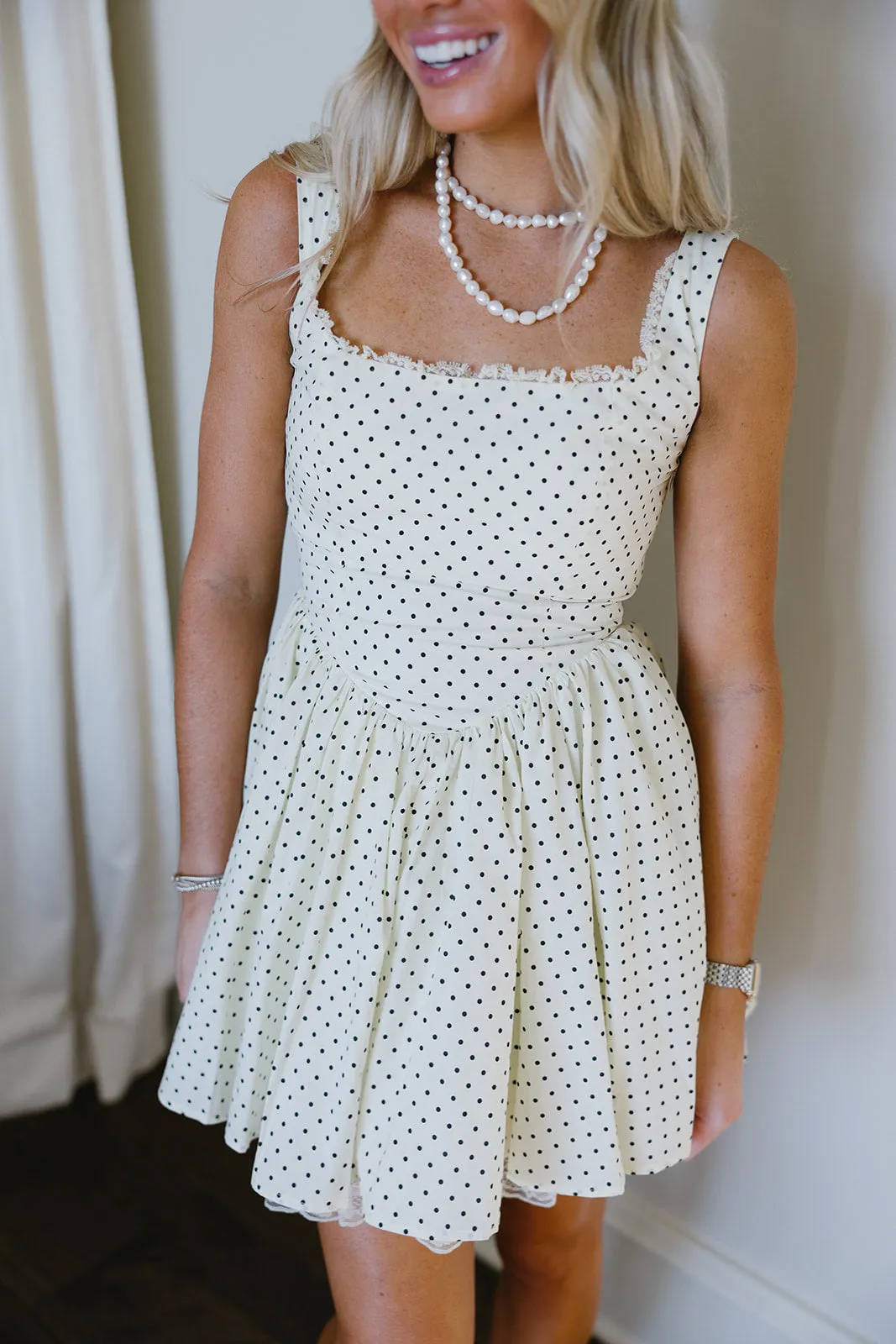 Arlie Mini Dress - Off White