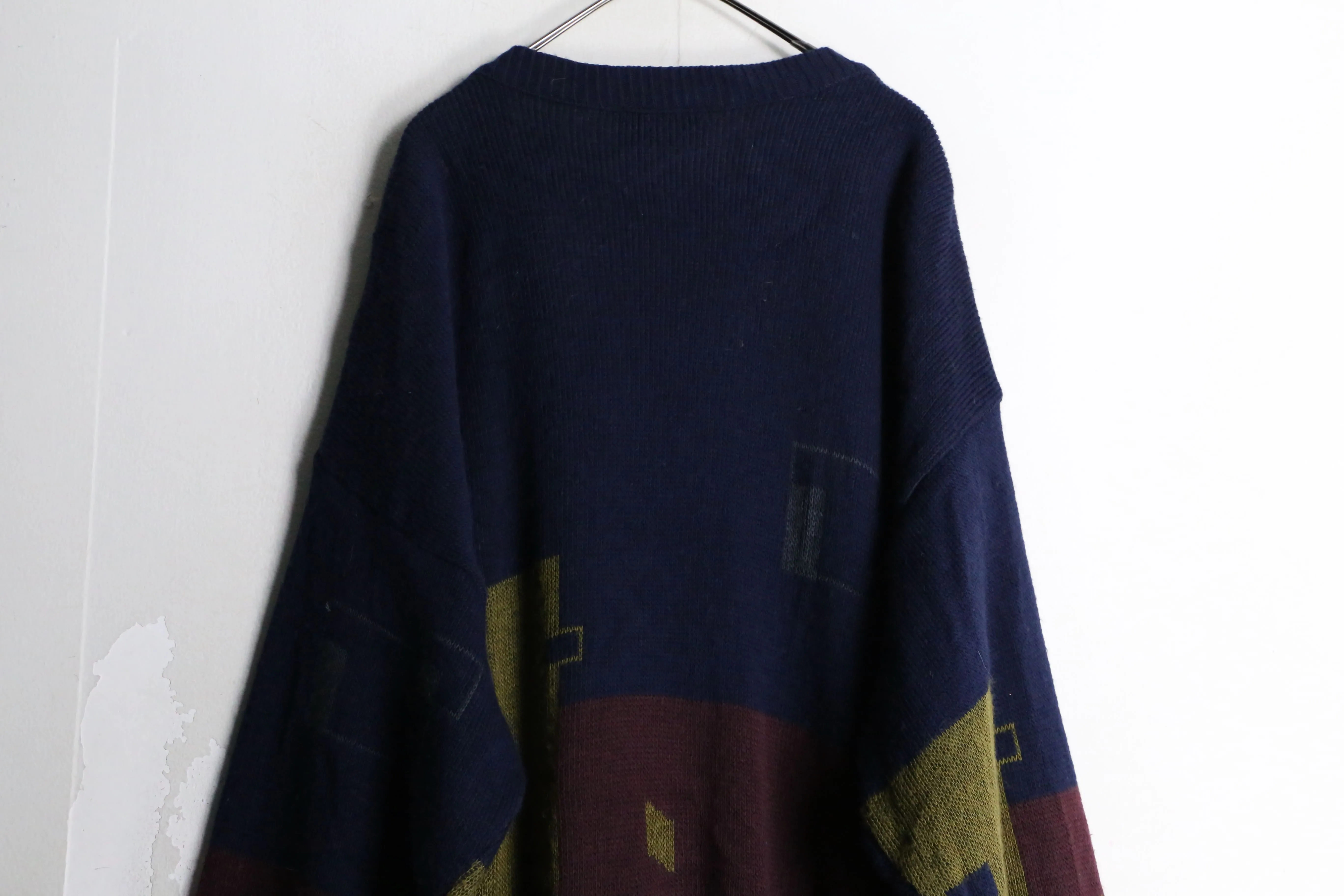 Asymmetry design cardigan