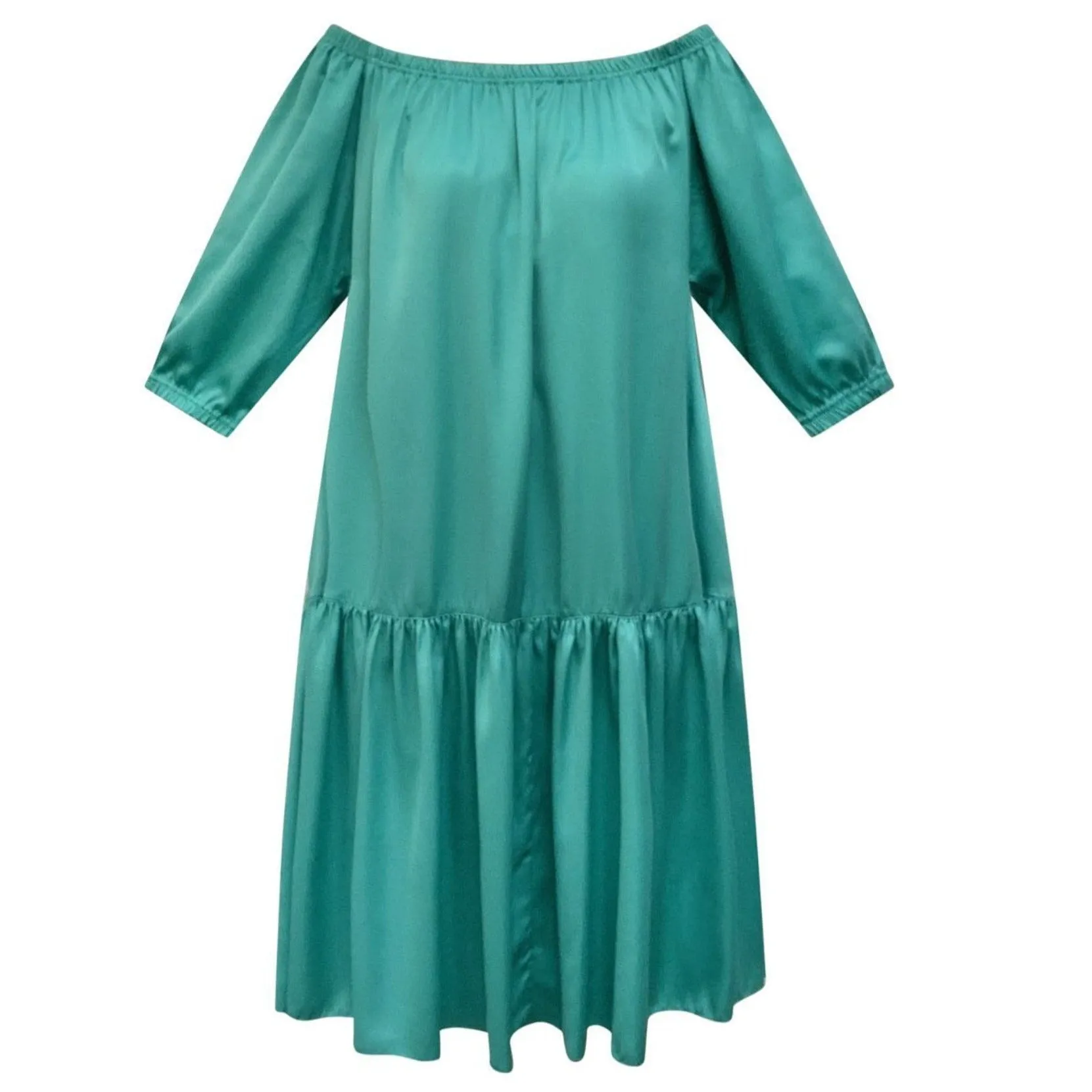 Ausus -Jade Green Maxi Dress