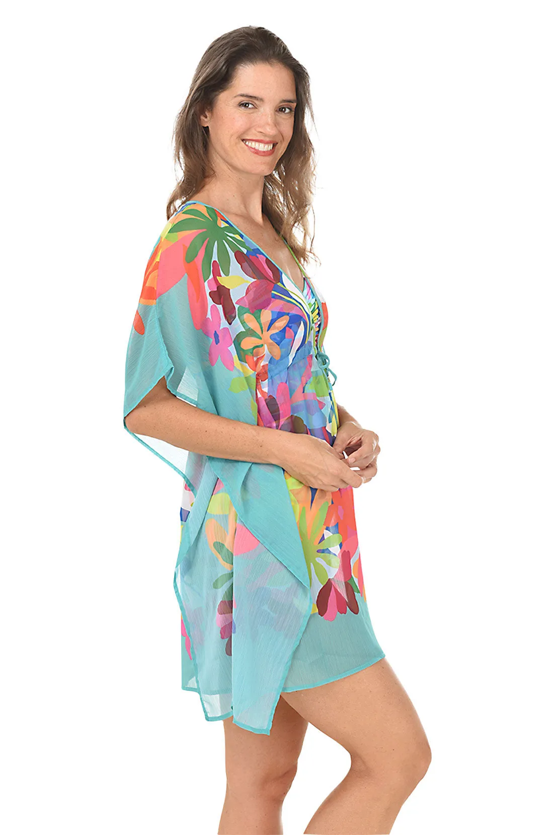 Away We Go Chiffon Caftan