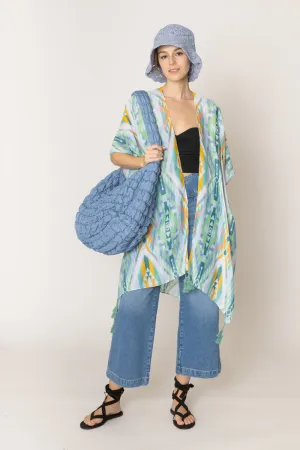 Aztec Print Kimono