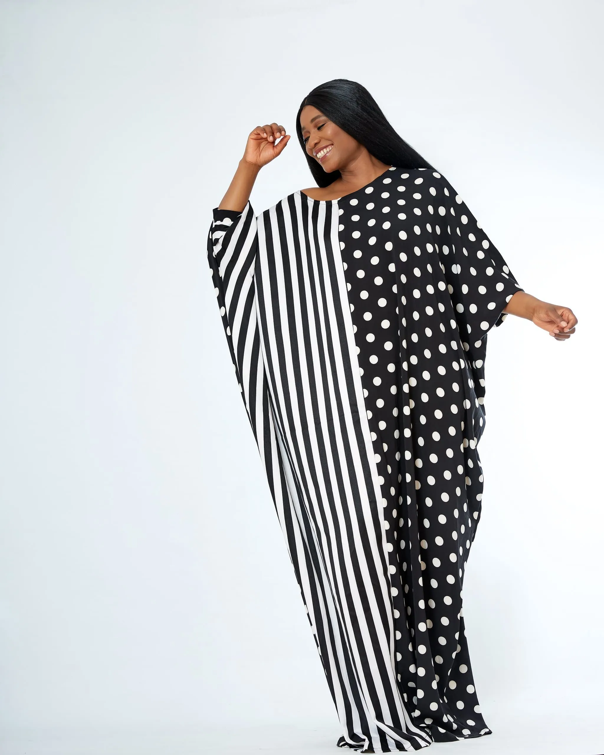 BACK IN STOCK African Inspired Kaftan Bubu Maxi Dress - Uri