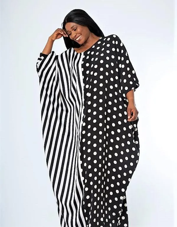 BACK IN STOCK African Inspired Kaftan Bubu Maxi Dress - Uri