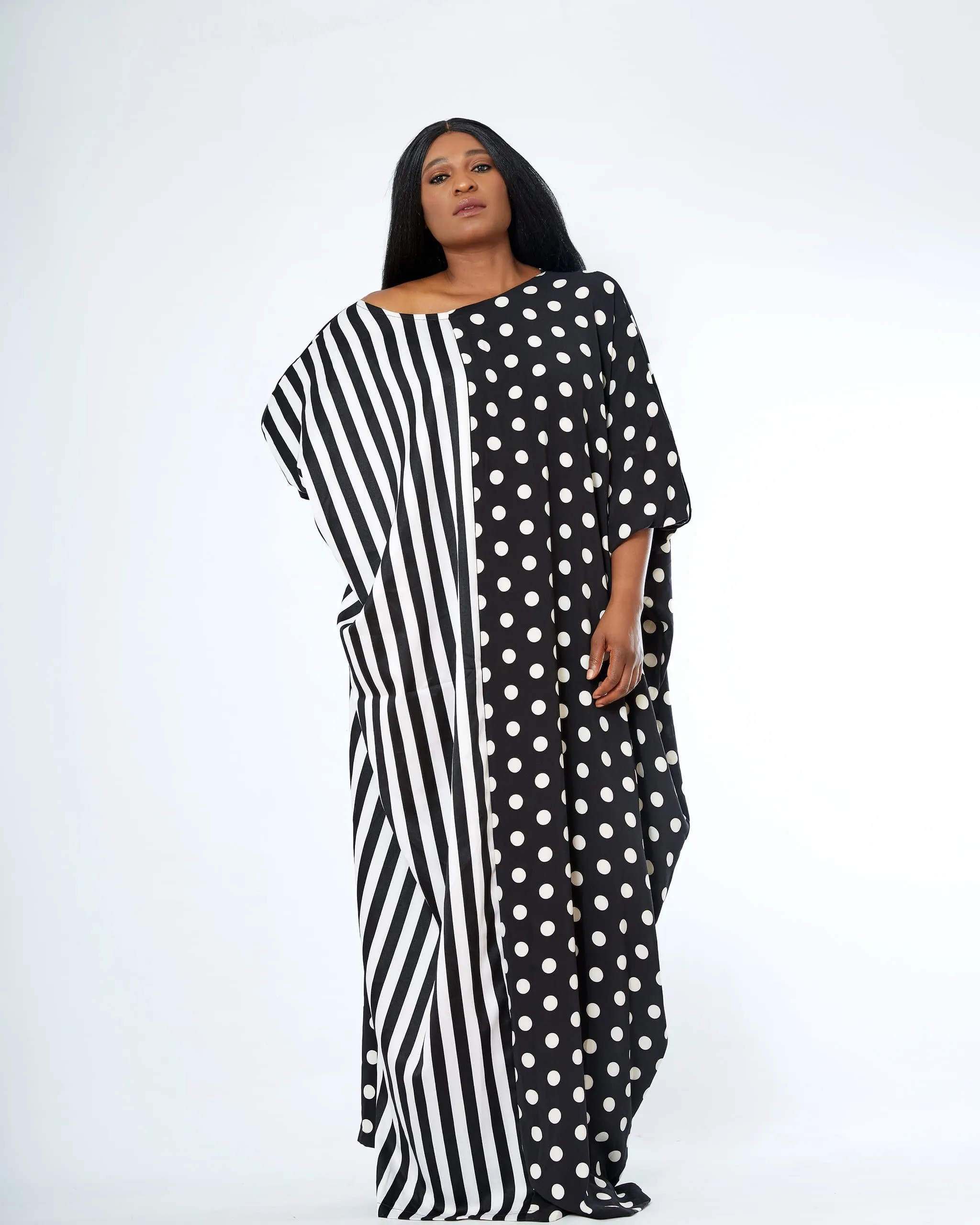 BACK IN STOCK African Inspired Kaftan Bubu Maxi Dress - Uri
