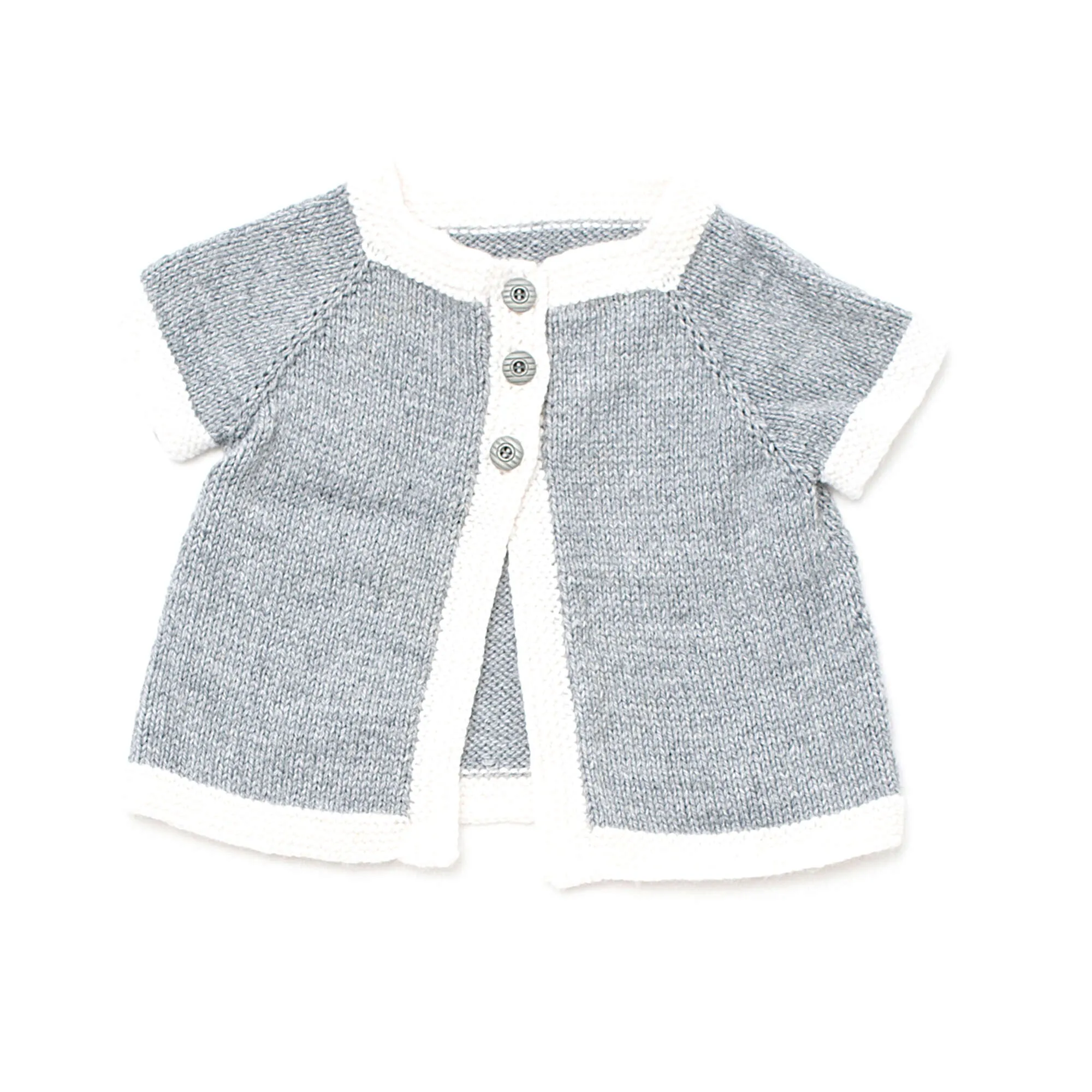 Bernat Top Down Knit Cardigan For Child/Kids