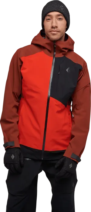 Black Diamond Men&#x27;s Recon Stretch Ski Shell Jacket Octane/Carbon | Buy Black Diamond Men&#x27;s Recon Stretch Ski Shell Jacket Octane/Carbon here | Outnorth