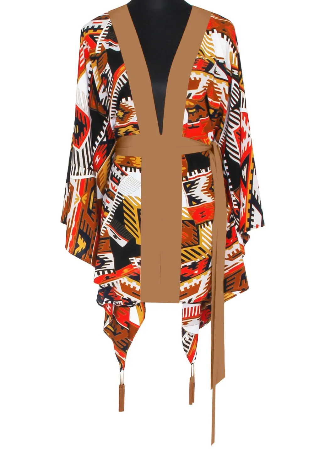 Boho - Guarani Kimono (Brown)
