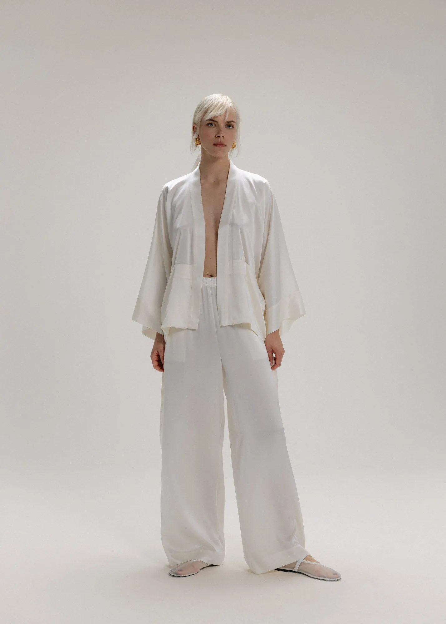 Bridal Silk Kimono Set