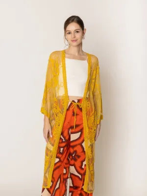 Butterfly Lace Kimono