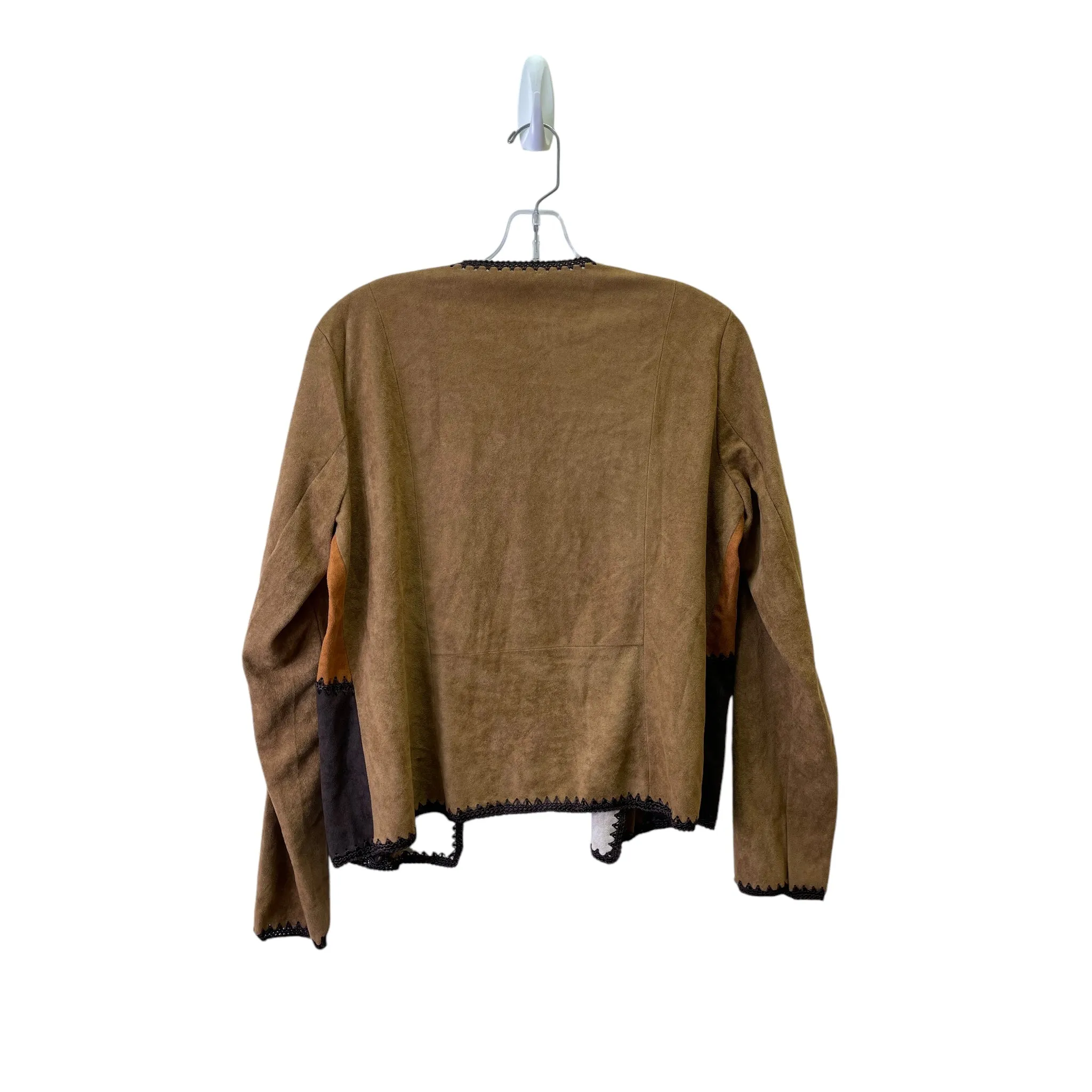 Cardigan By Lily White In Tan, Size:M