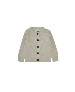CARDIGAN FUB TAUPE MELANGE