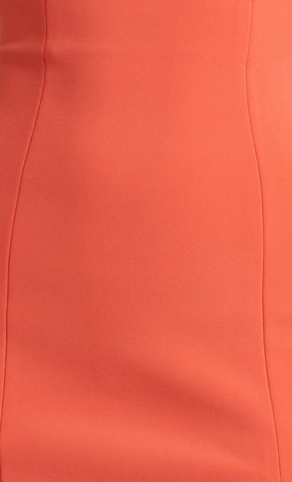 CECILY MINI DRESS - BLOOD ORANGE