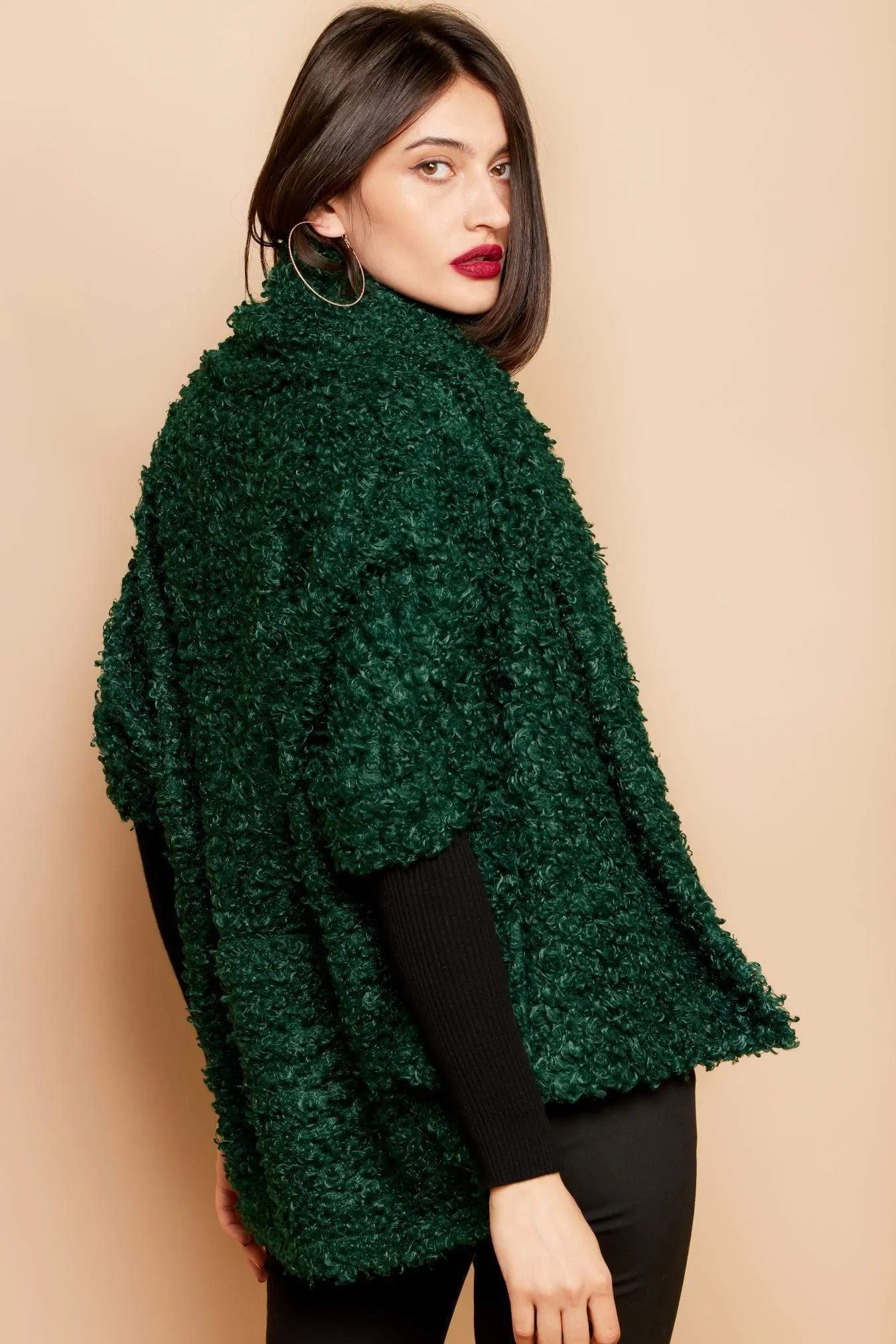 Celeste Cardigan - Emerald Moss