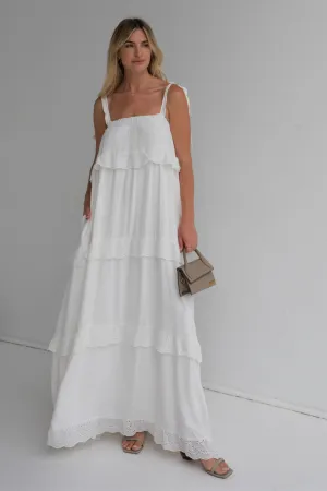 CHANTELLE MAXI DRESS - White