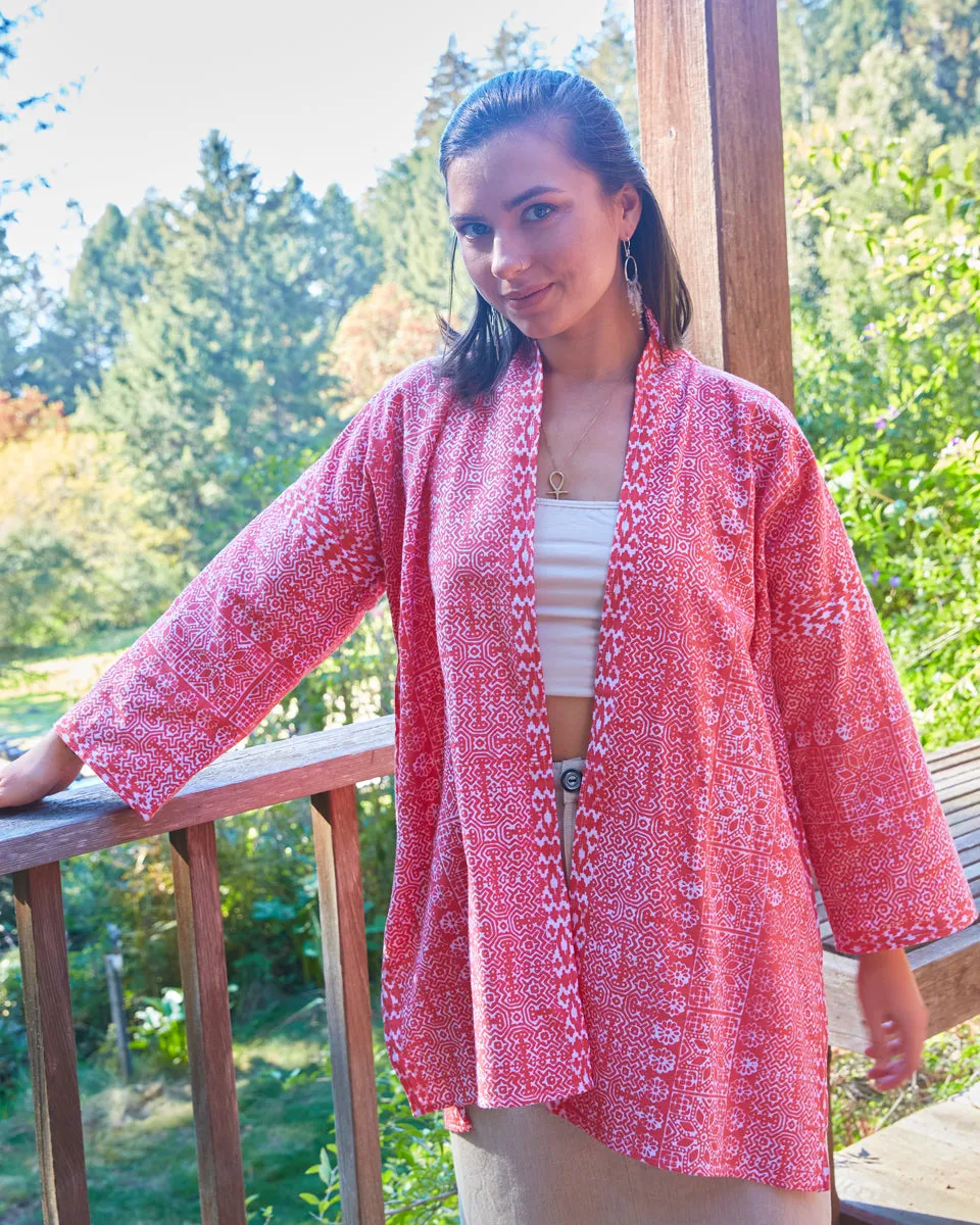 Cotton Batik Kimono