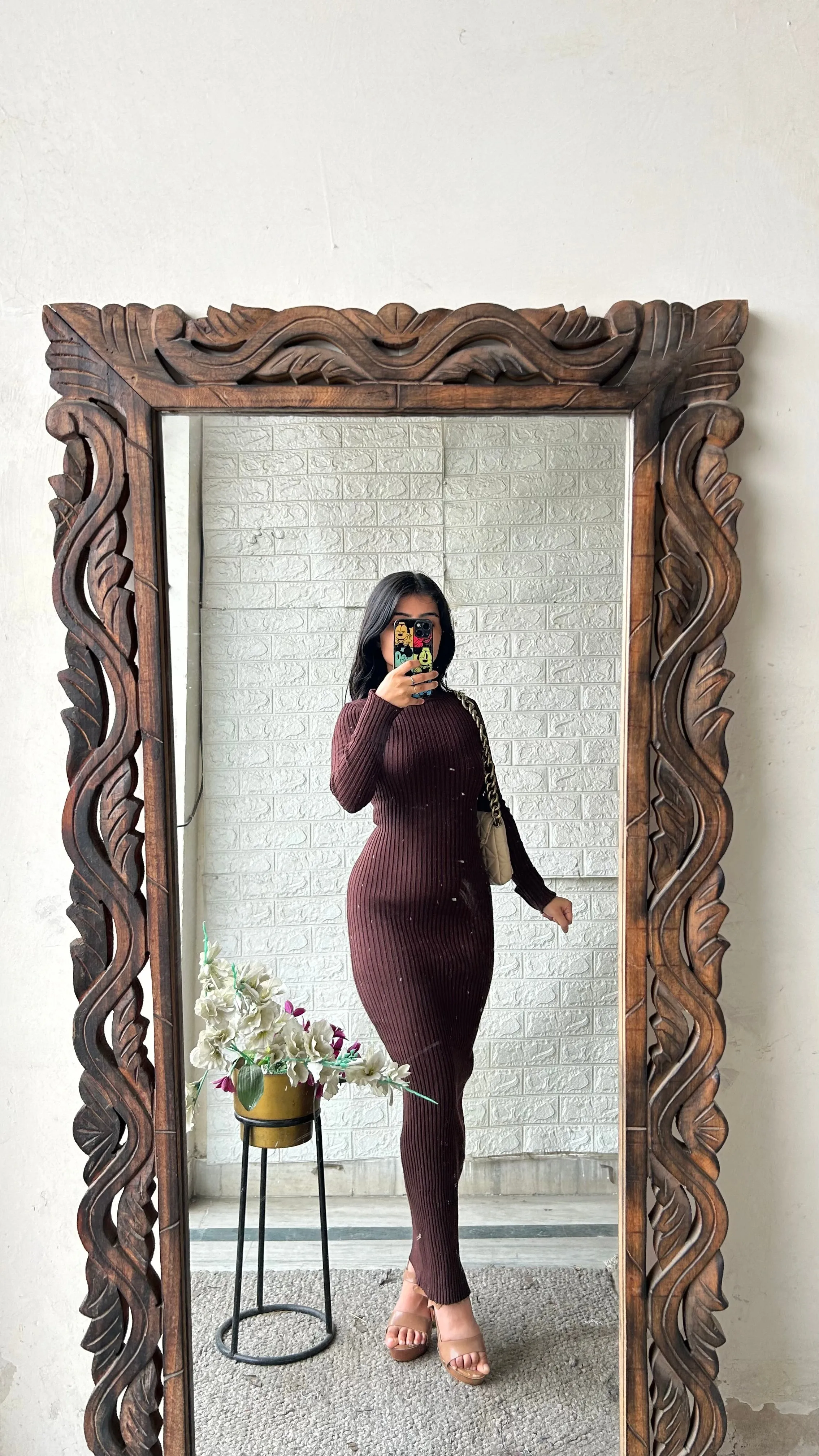 Cute dress thrifted 34-36 bust/l:49