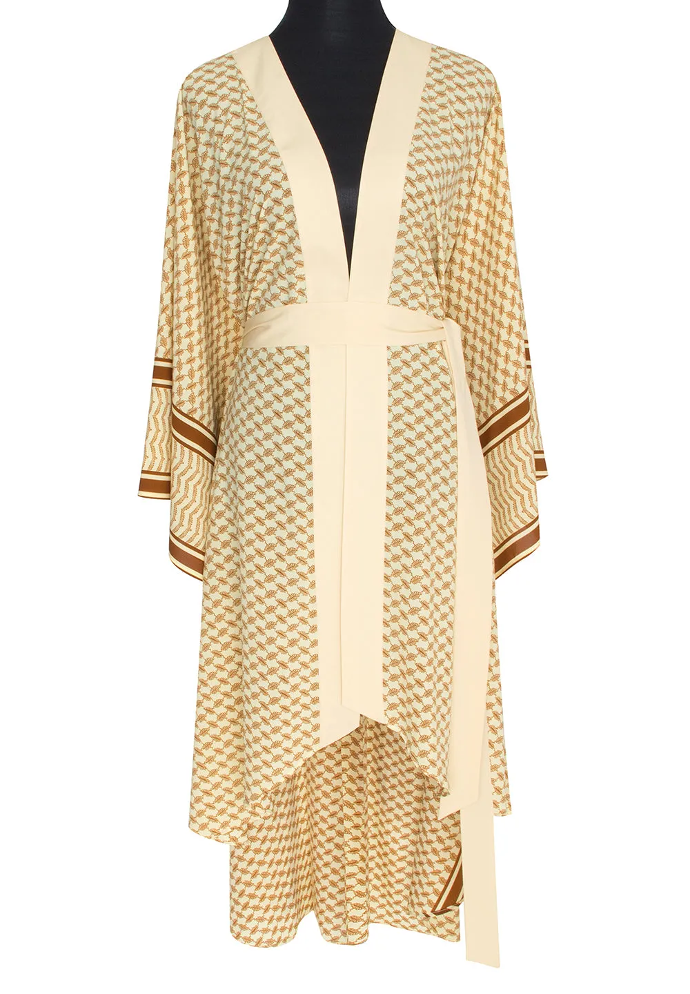 Desert - Sand Kimono Skull (Beige)