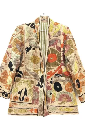 EMBROIDERED KIMONO JACKET UNIA
