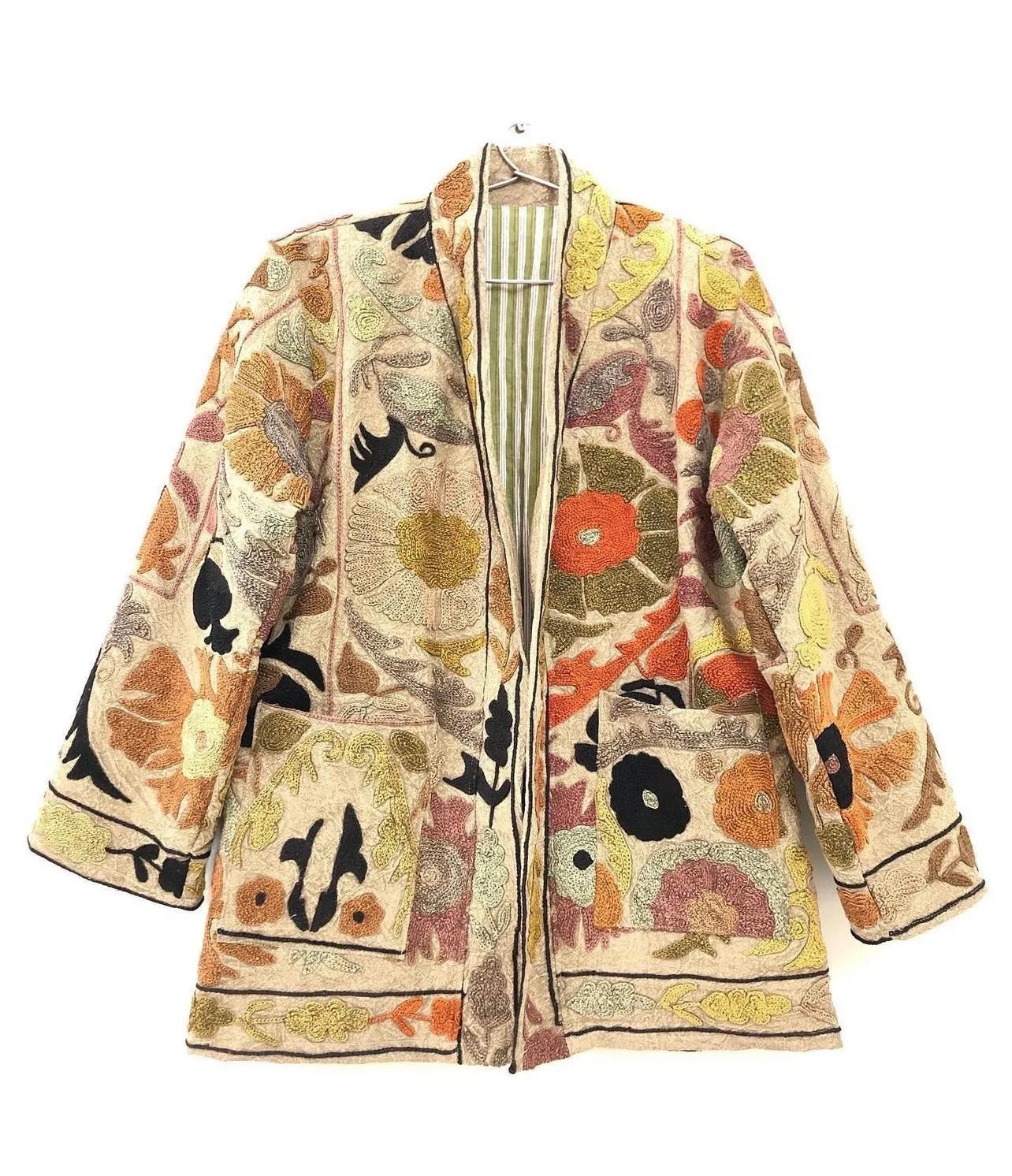 EMBROIDERED KIMONO JACKET UNIA