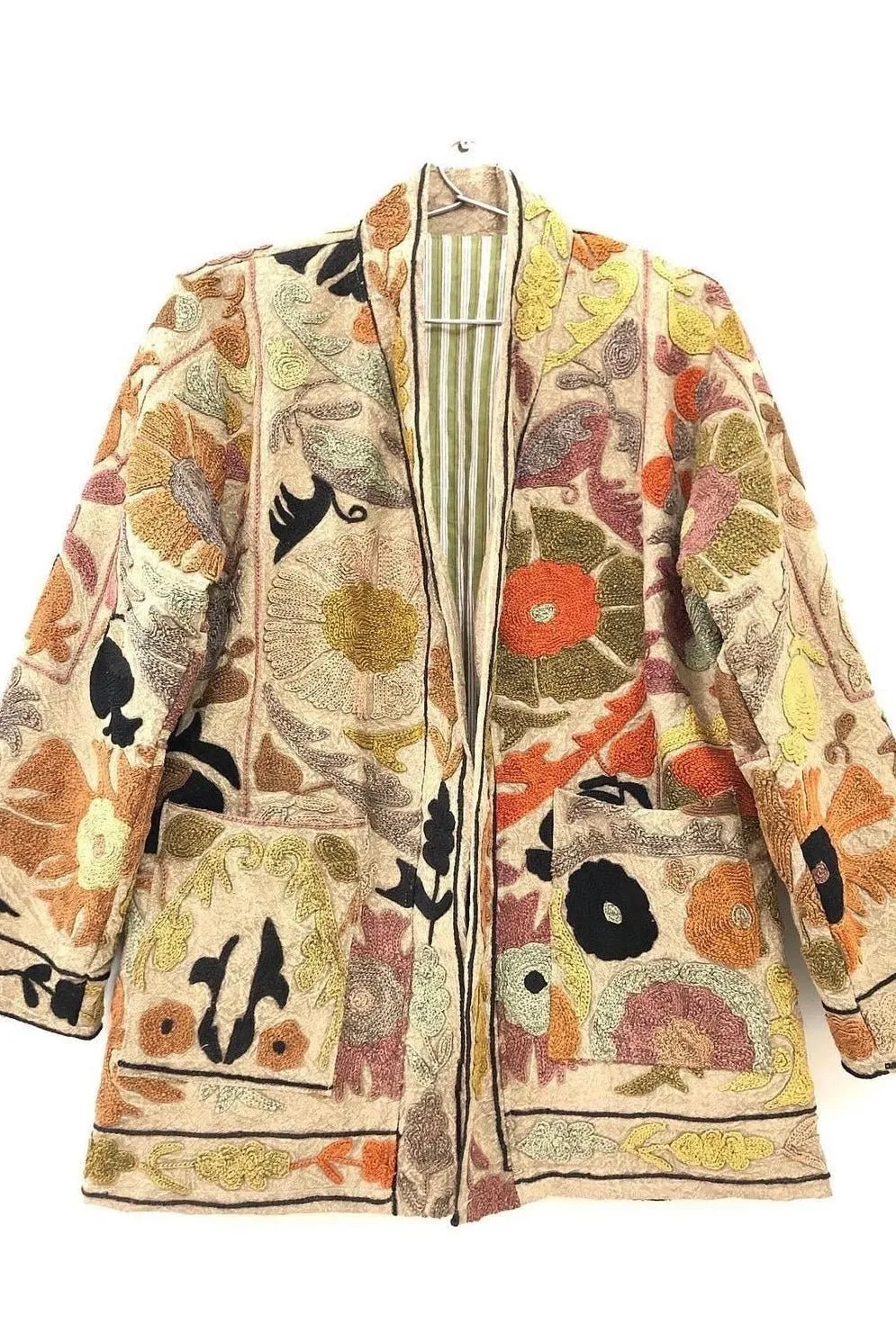 EMBROIDERED KIMONO JACKET UNIA