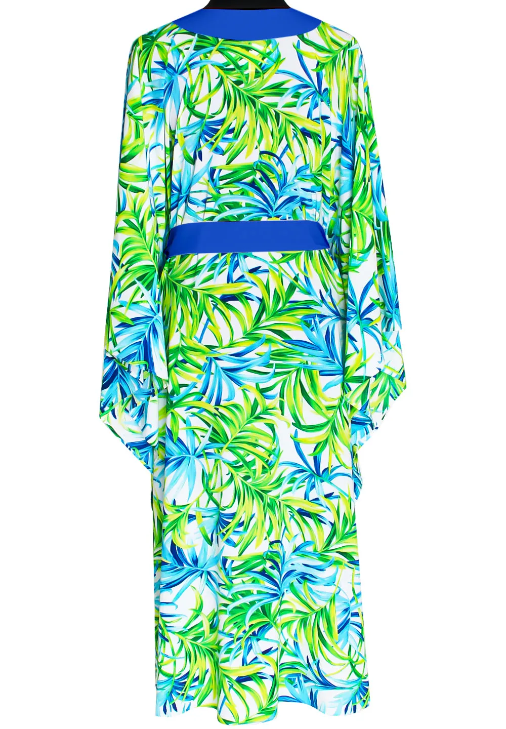 Euphoria – Paradise Palm Kimono (Royal Blue)