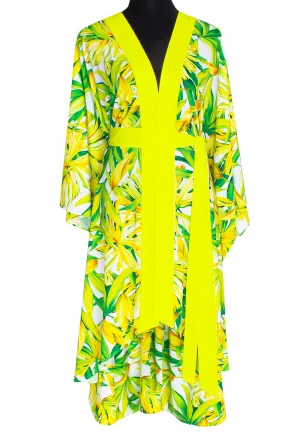 Euphoria – Secret Garden Kimono (Neon Yellow)