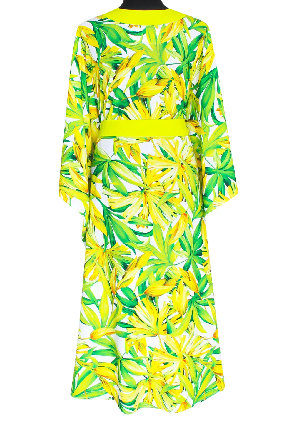 Euphoria – Secret Garden Kimono (Neon Yellow)
