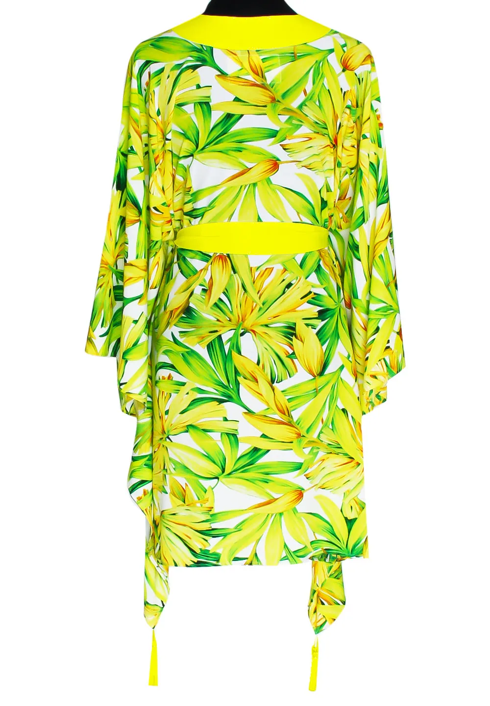 Euphoria – Secret Garden Kimono (Neon Yellow)