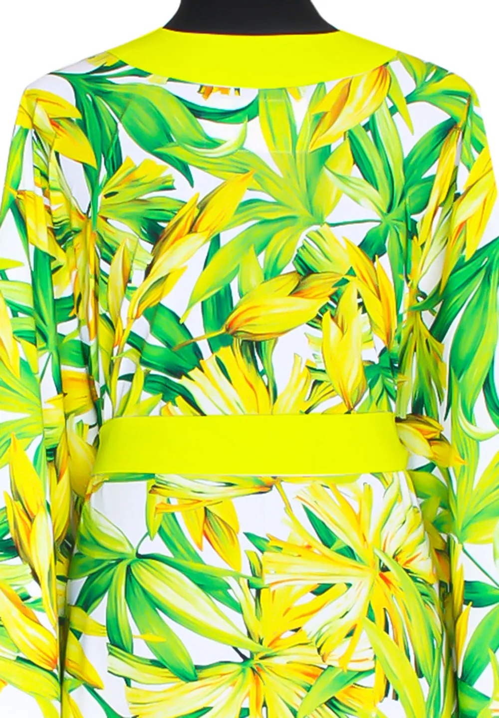 Euphoria – Secret Garden Kimono (Neon Yellow)