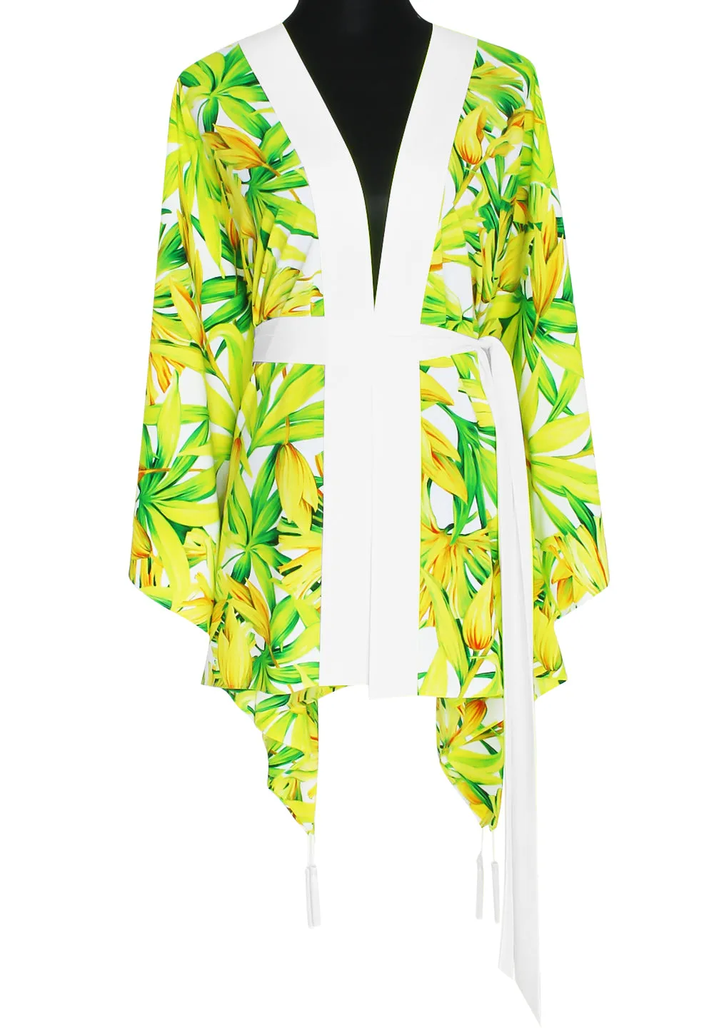 Euphoria – Secret Garden Kimono (Off-White)