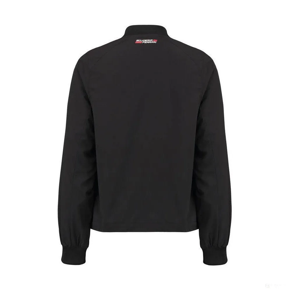 Ferrari Womens Jacket, Bomber, Black, 2020