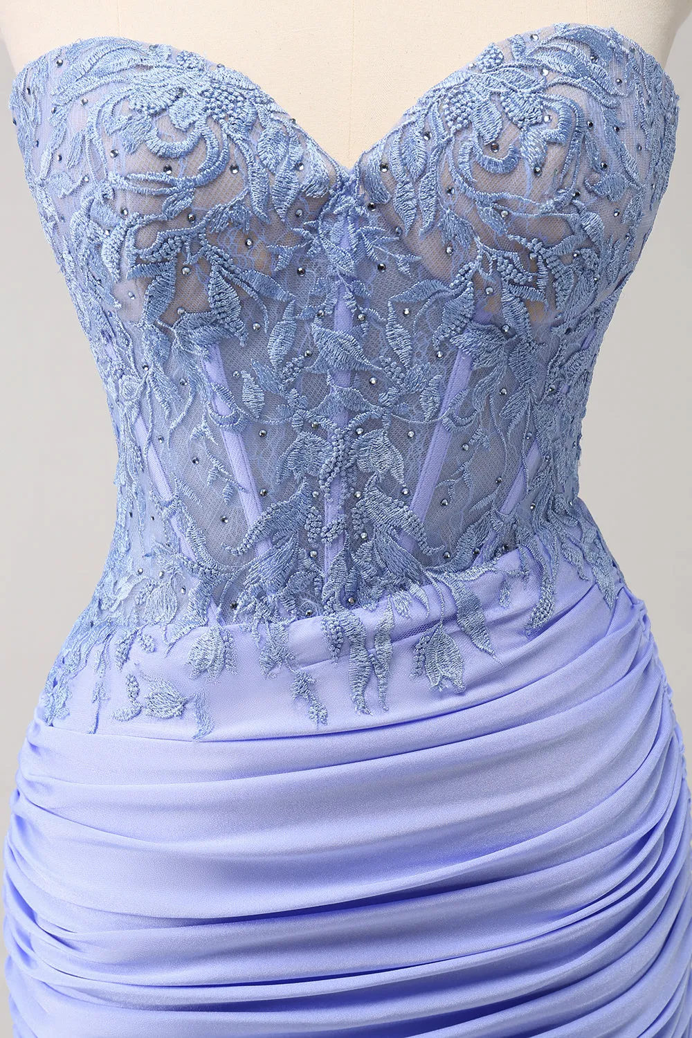 Glitter Fuchsia Tight Sweetheart Corset Short Pleated Homecoming Dress with Beading