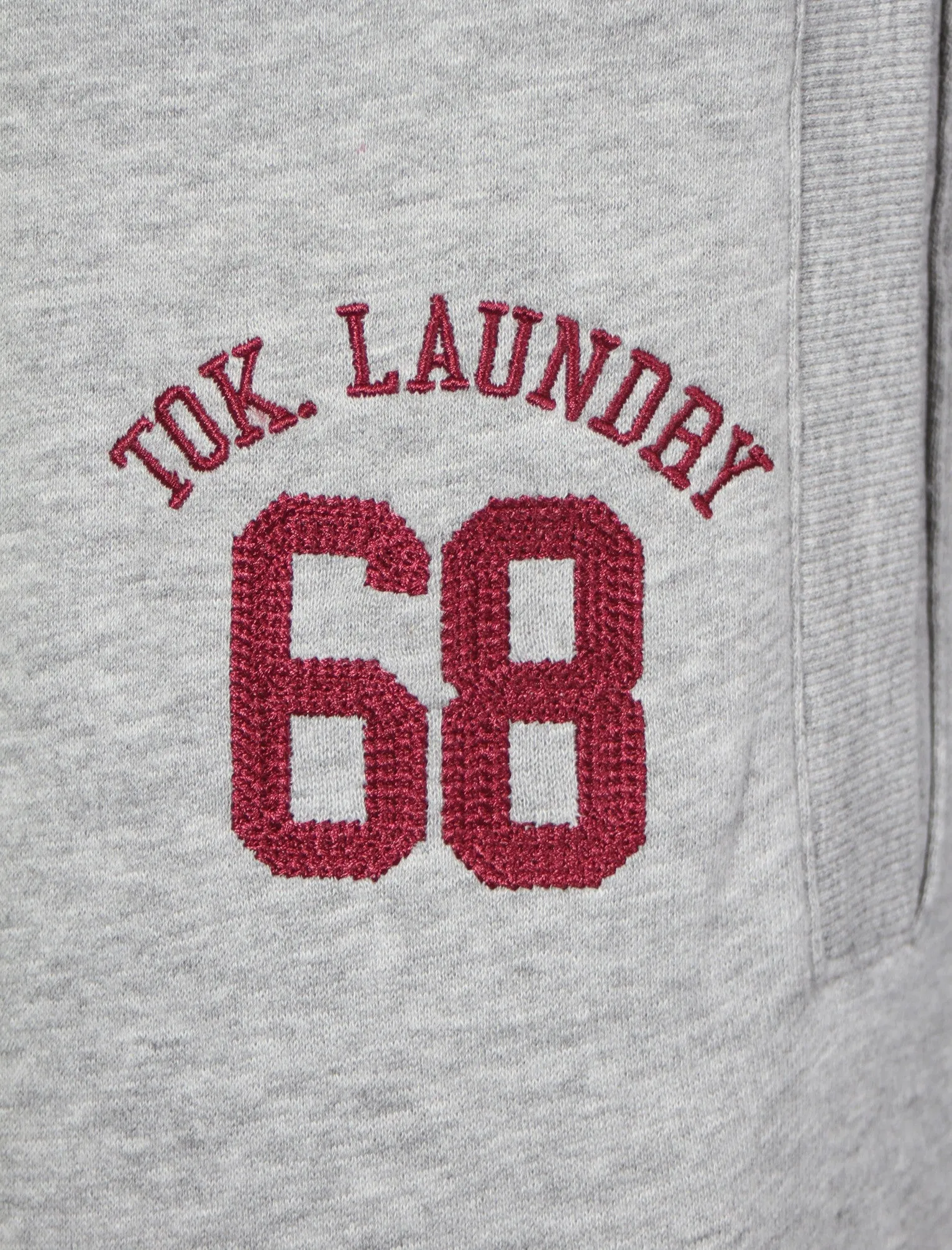 Hamberg Point Sweatpants in Light Grey Marl - Tokyo Laundry