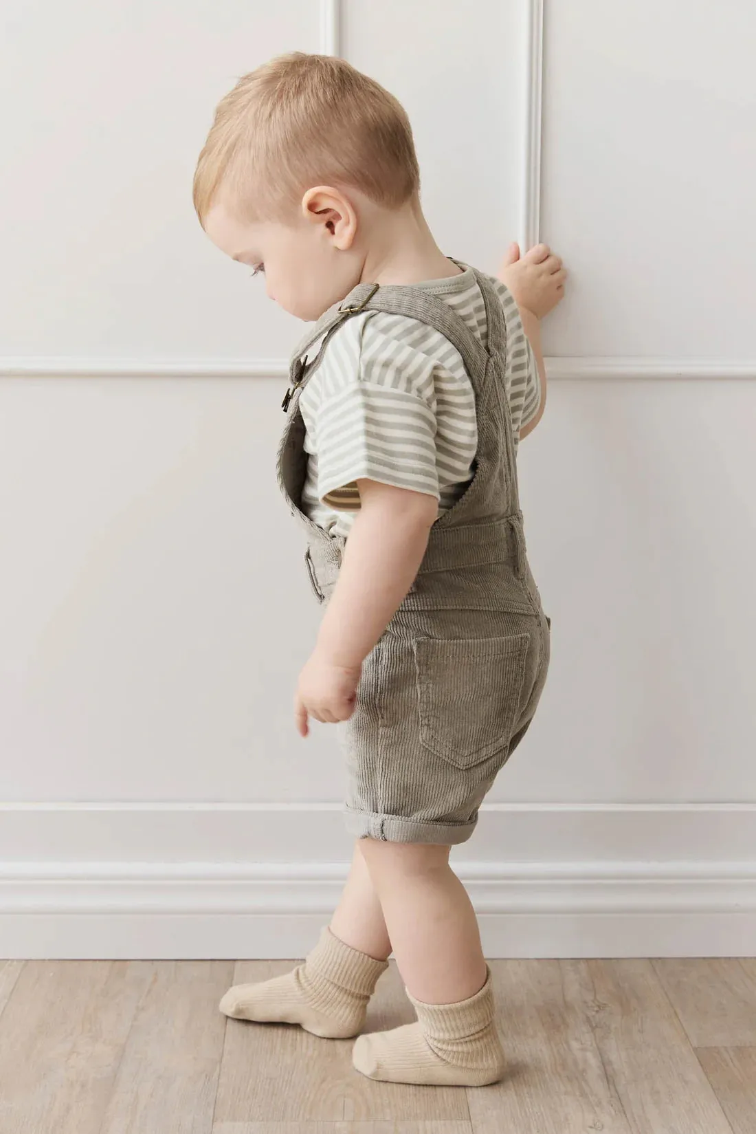 Jamie Kay Chase Short Cord Overall - Moss