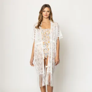 JUD113 - LACE HEART KIMONO