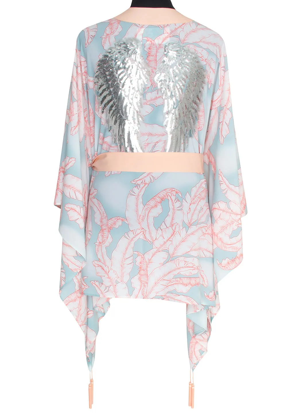 Jungle - Lazur Willow Kimono Wings (Peach)