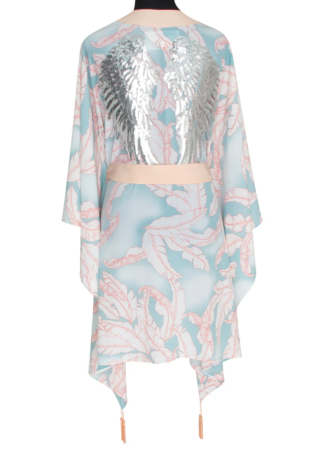 Jungle - Lazur Willow Kimono Wings (Peach)