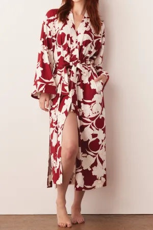 Kaia Kimono Robe | Winter Bloom