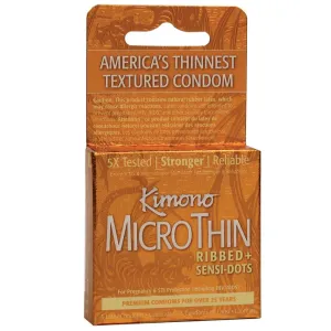 Kimono MicroThin Textured Condoms