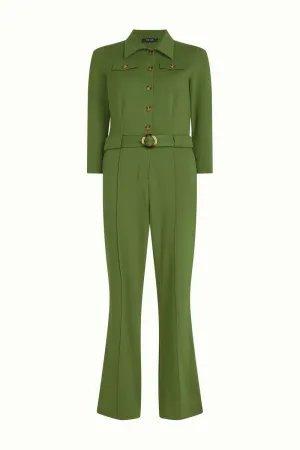 King Louie Alexa jumpsuit uni rodeo olive green