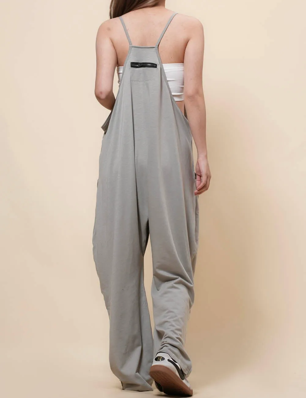 Ladies String Strape Overall Sleeveless Jumpsuit SKJ23103