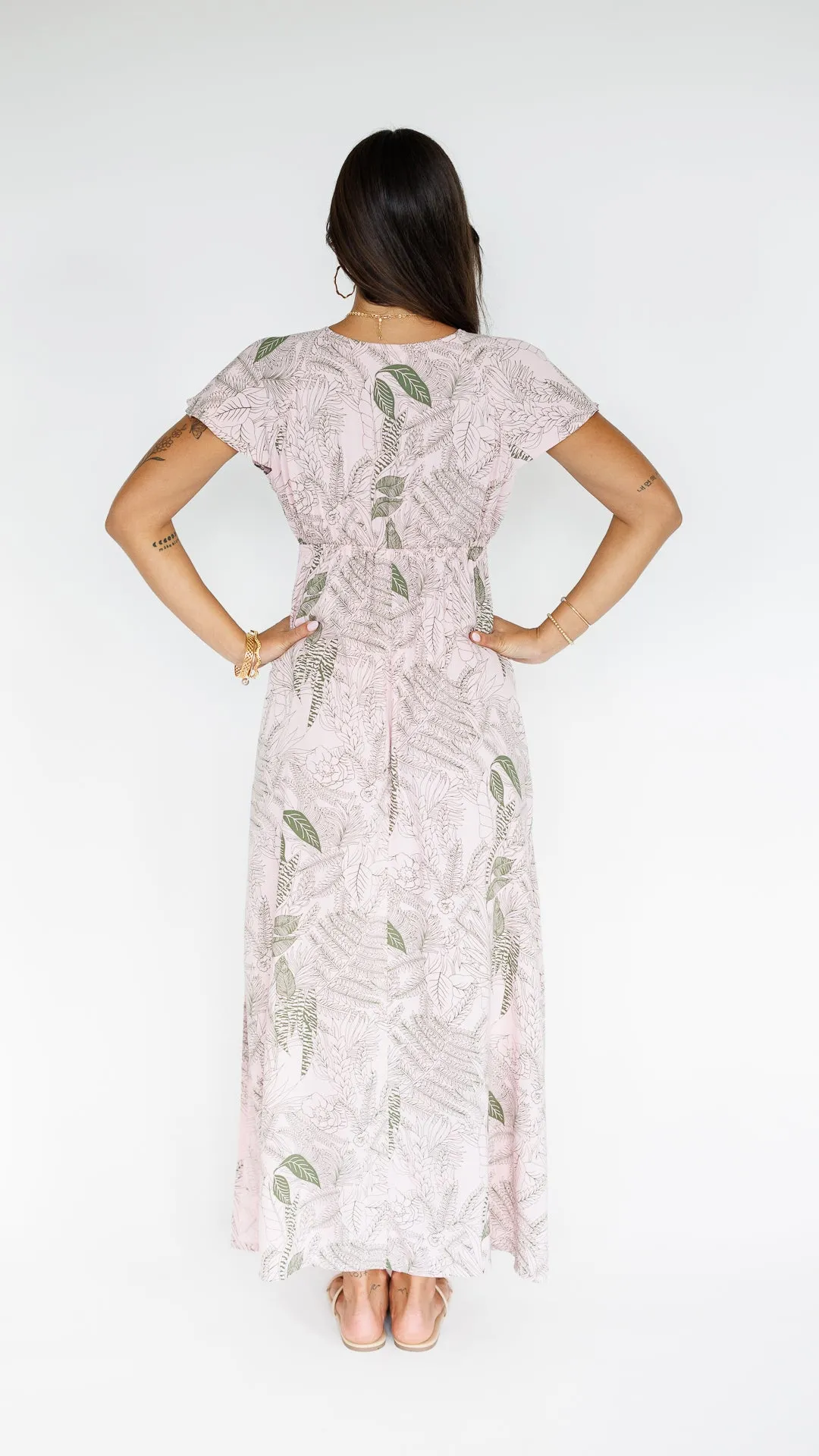 Leilani Dress / Flora Blush
