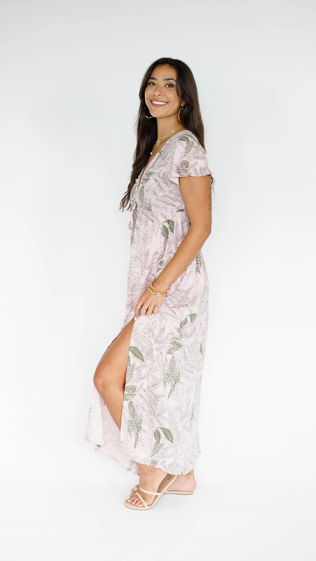 Leilani Dress / Flora Blush