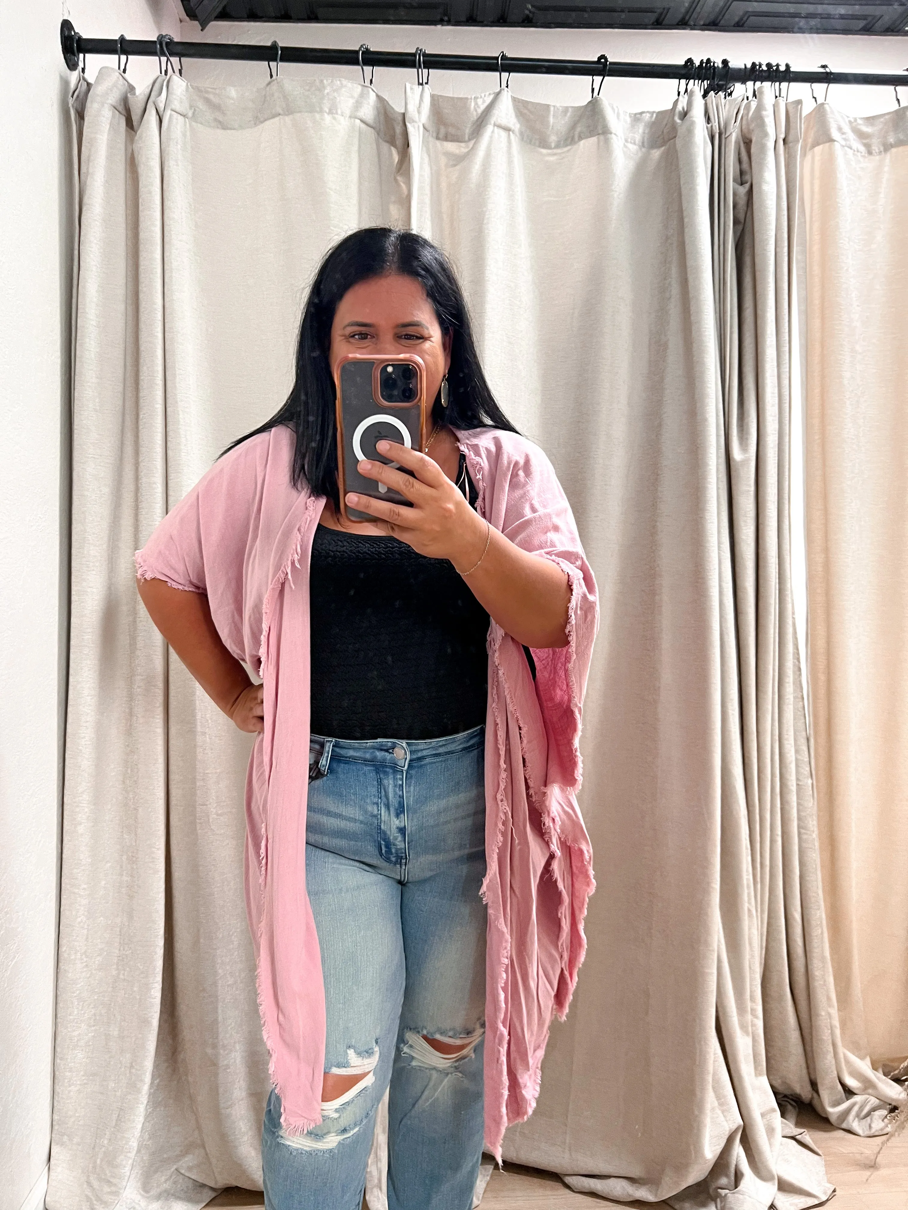 Marcella Open Front Kimono