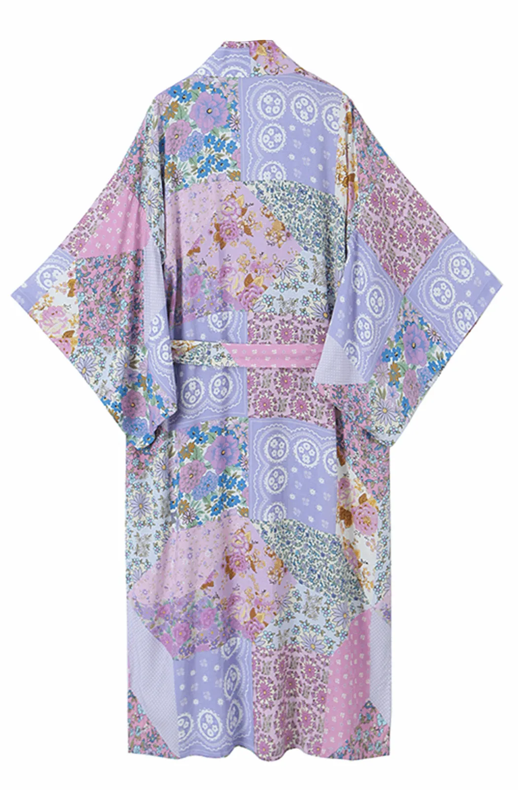 Maxi floral kimono